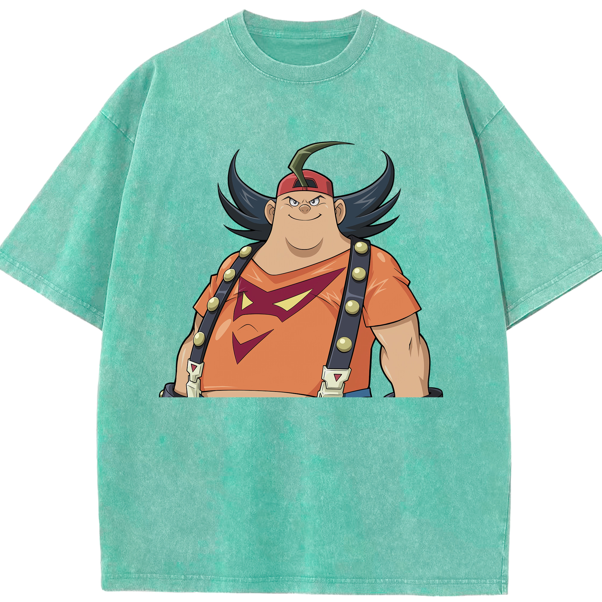 （画像用） 遊☆戯☆王 Yu-Gi-Oh! 綿100% ヴィンテージ風 半袖Tシャツ（フロントプリント）